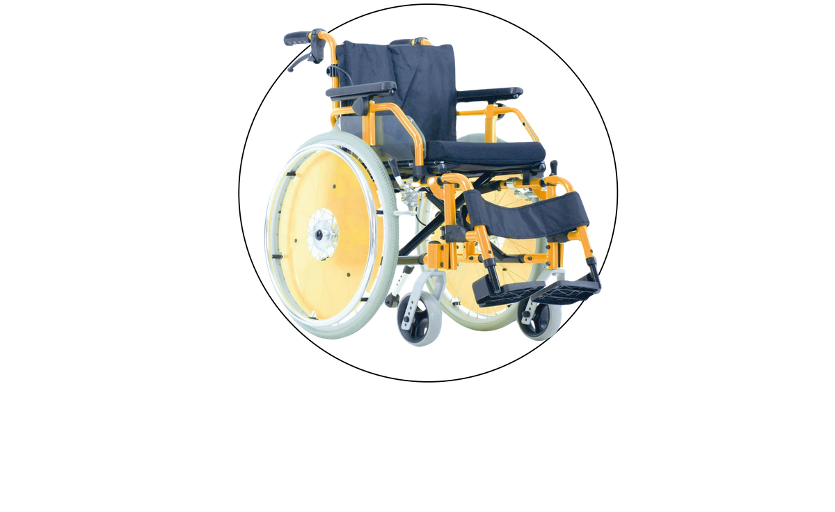 Kinder-Rollstuhl